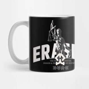 Justice is "Erased" Mug